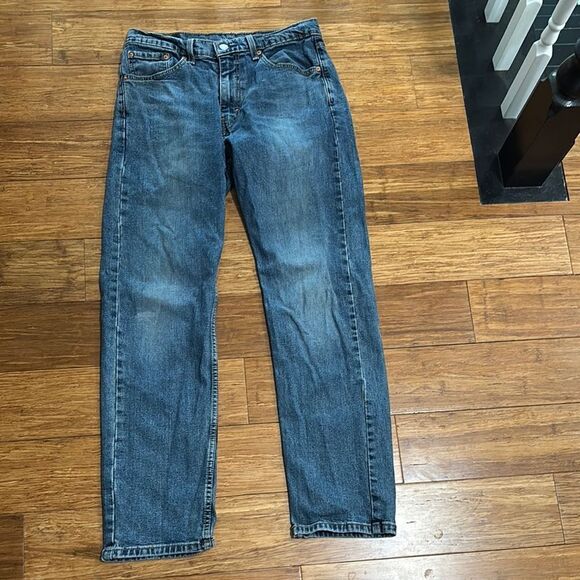 Levi's 505 Blue Relaxed Fit Jeans, 32x32 - Picture 3 of 9